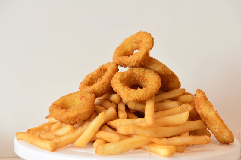Photo of Half Fries & Half Onion Rings - Can't decide? Get the best of both worlds!